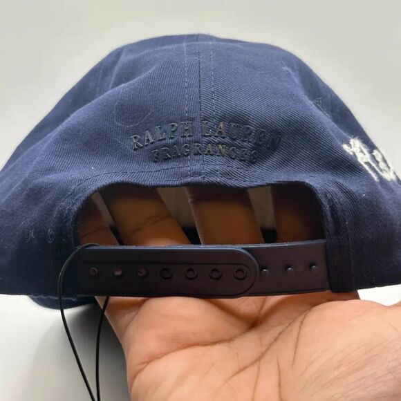 Polo Ralph Lauren 67 Logo Chain Stitched Adjustable Hat Fragrance Gift - Picture 4 of 5